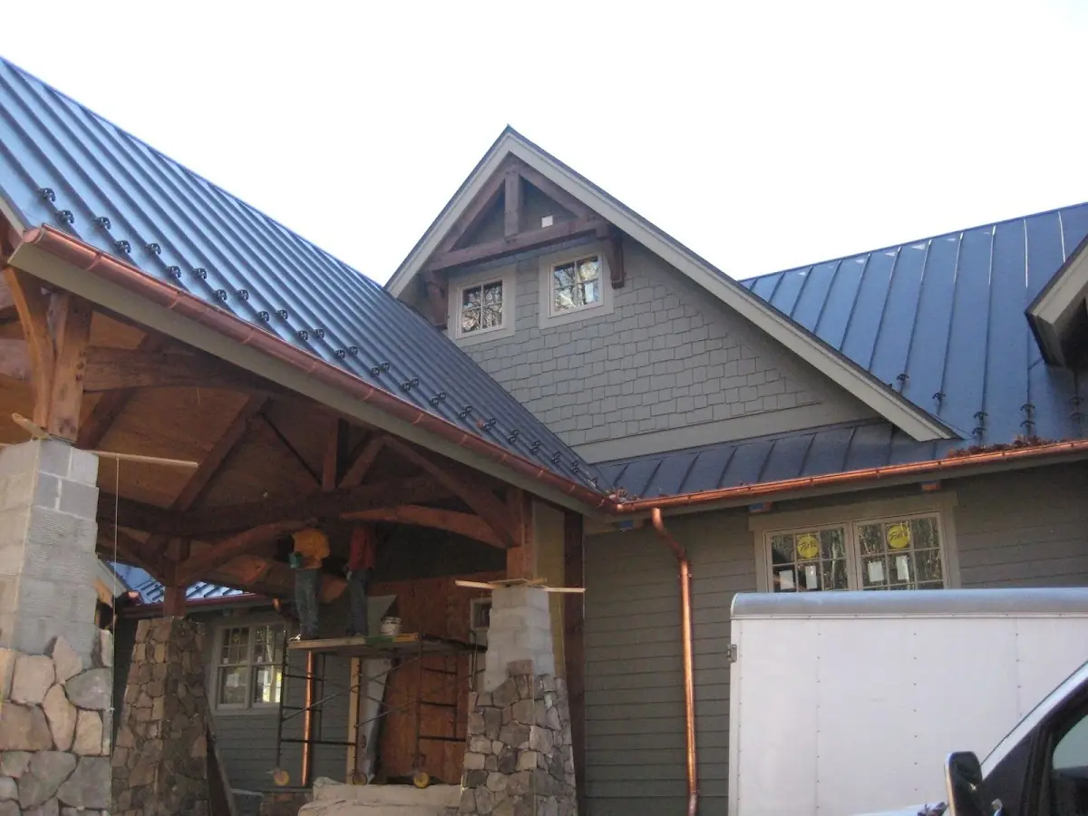 Craftsman Roofing team delivering quality roofing work in Lecompton